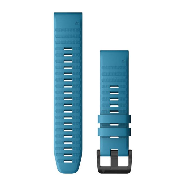 Garmin Watch Band QuickFit 22 Cirrus Blue Silicone - Blue