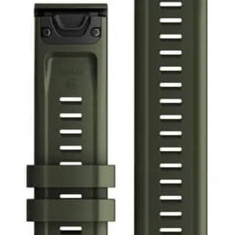 Garmin Watch Band QuickFit 22 Moss Silicone - Green