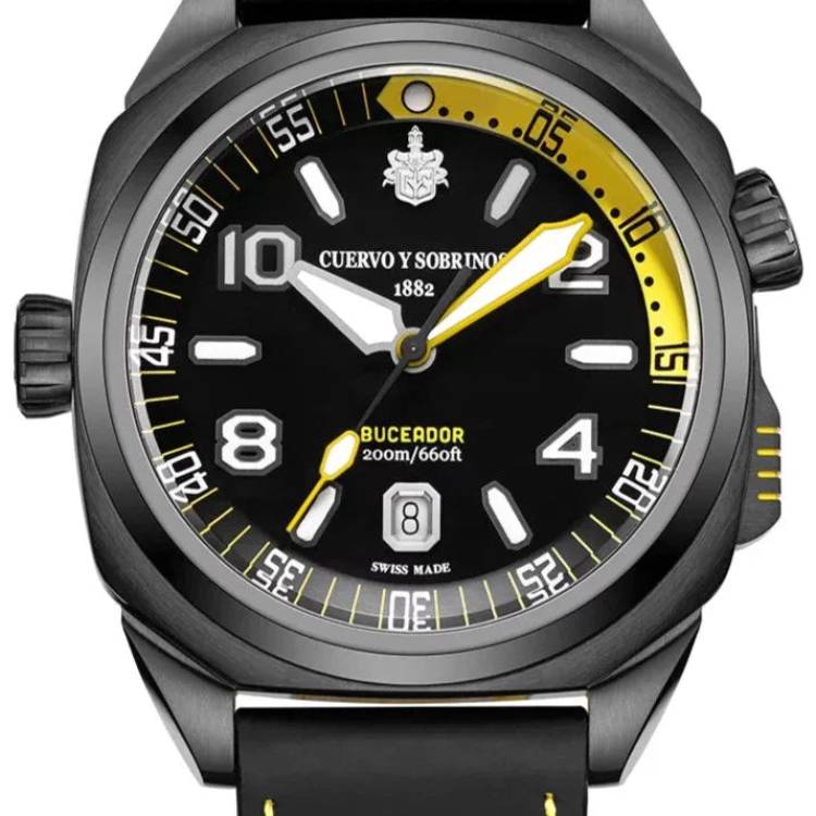 Cuervo y Sobrinos Watch Buceador Caribe