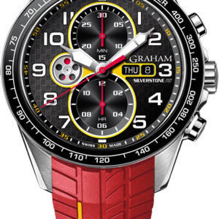 Graham Watch Silverstone RS Racing Red Yellow - Black