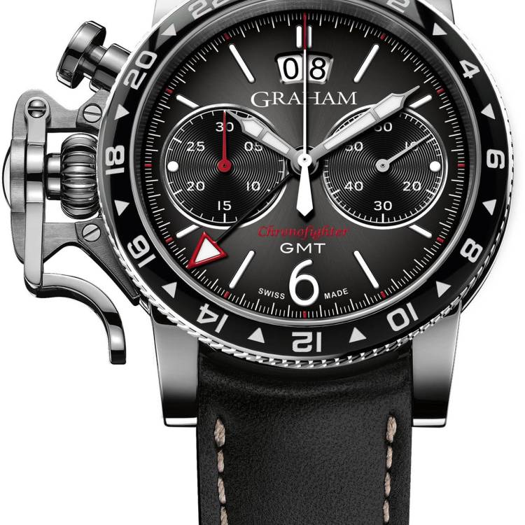 Graham Watch Chronofighter Vintage GMT - Black