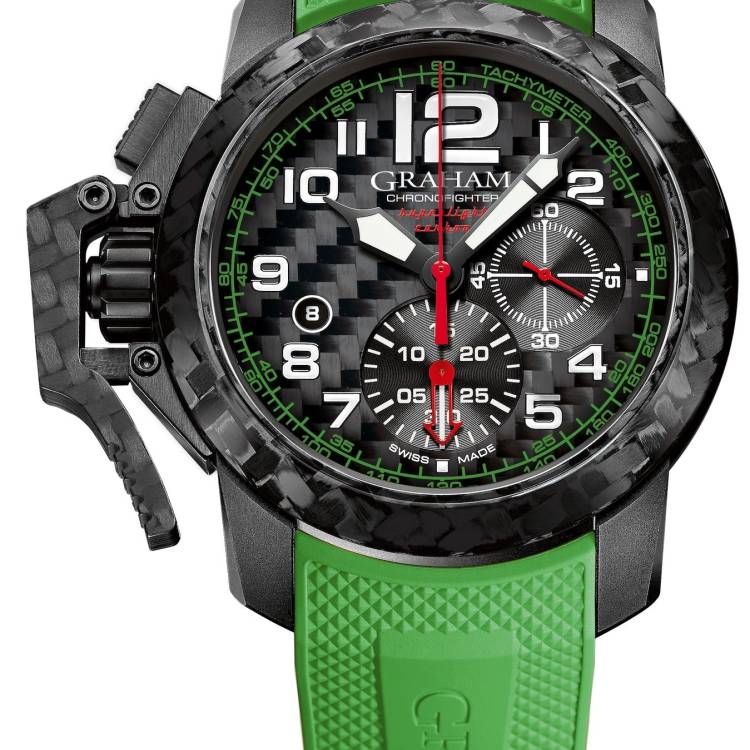 Graham Watch Chronofighter Oversize Superlight Carbon