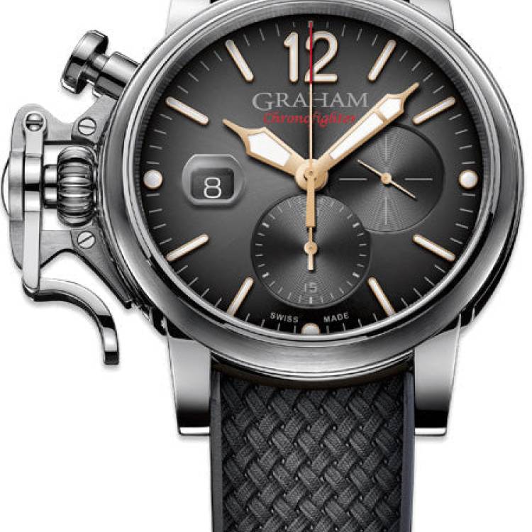Graham Watch Chronofighter Grand Vintage - Black