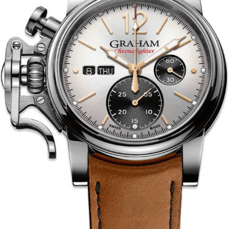 Graham Watch Chronofighter Vintage - Silver