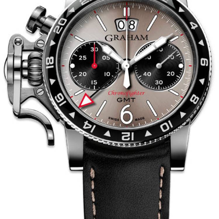 Graham Watch Chronofighter Vintage GMT - Grey