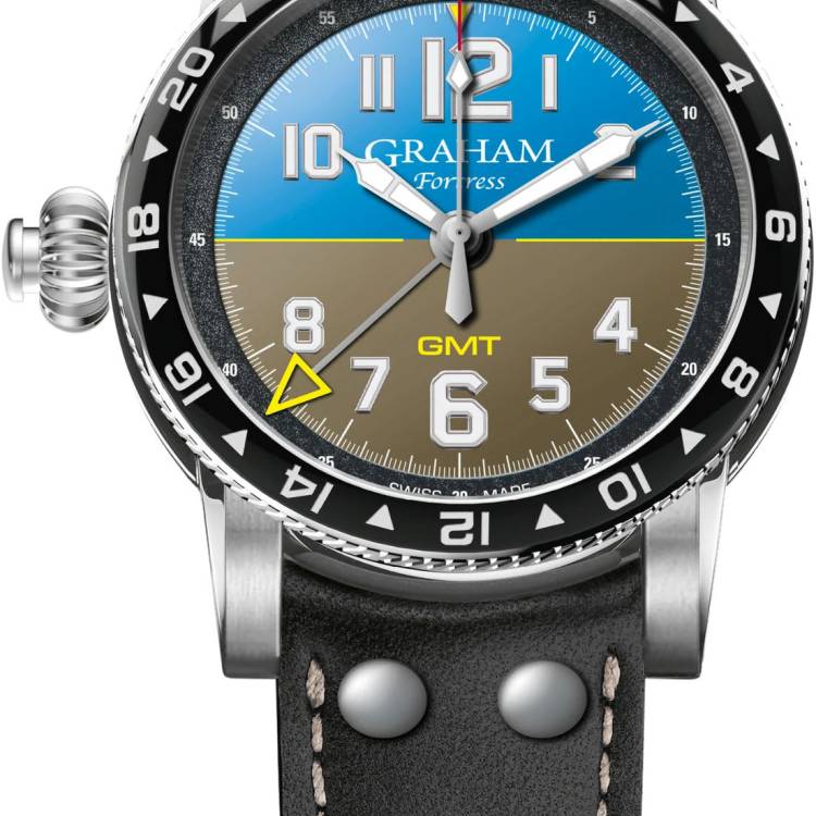 Graham Watch Fortress GMT Limited Edition - Blue