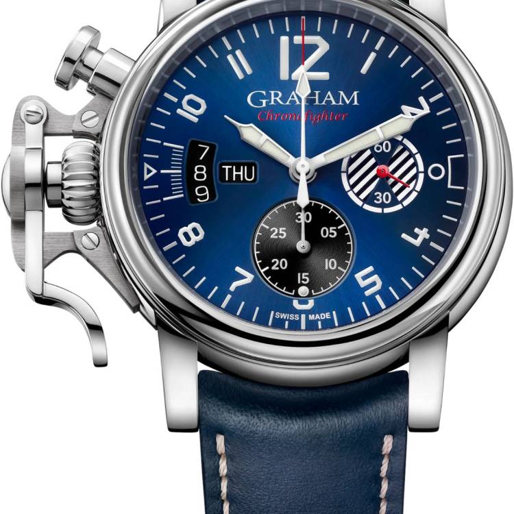 Graham Watch Chronofighter Vintage - Blue