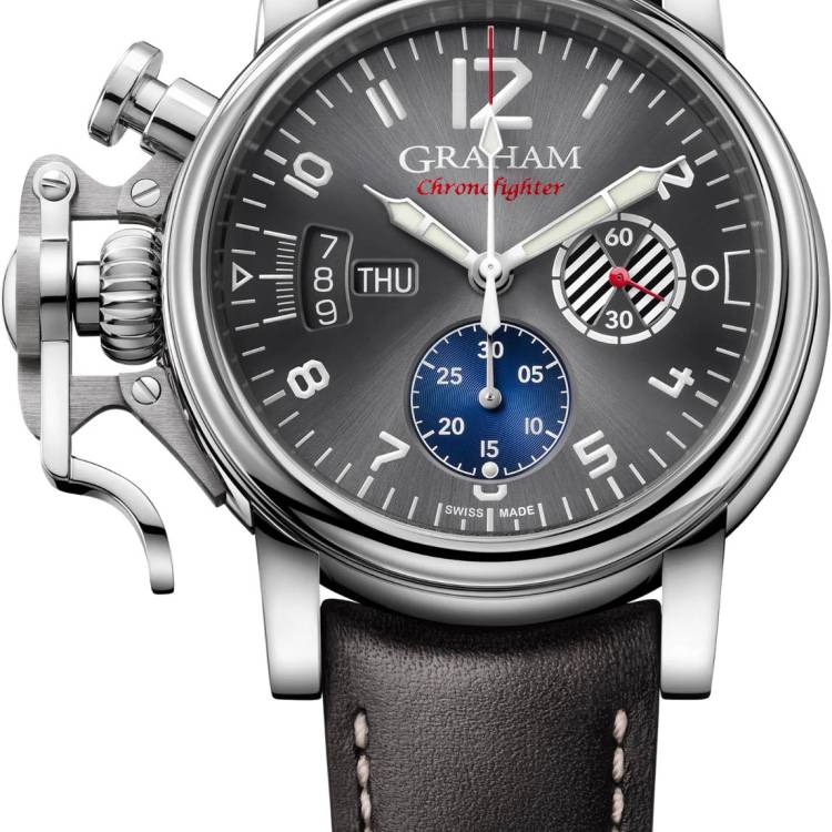 Graham Watch Chronofighter Vintage - Grey