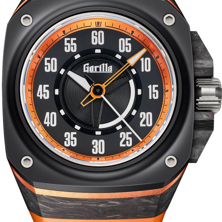 Gorilla Watch Fastback Hugger Orange - Black