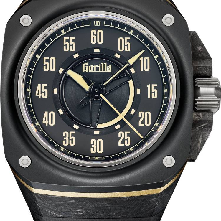Gorilla Watch Fastback Phantom Black - Black