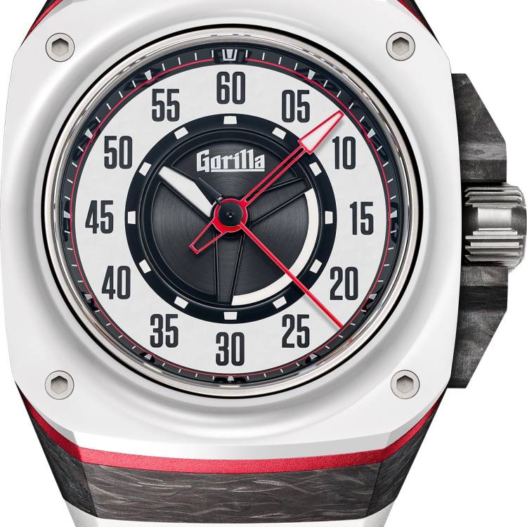 Gorilla Watch Fastback RS White - White