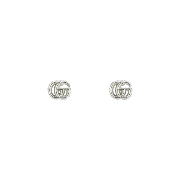 Gucci GG Marmont Sterling Silver Stud Earrings