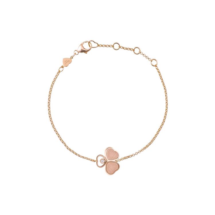 Chopard Happy Hearts Wings 18ct Rose Gold Bracelet