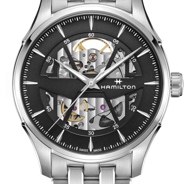Hamilton Watch Jazzmaster Skeleton - Grey