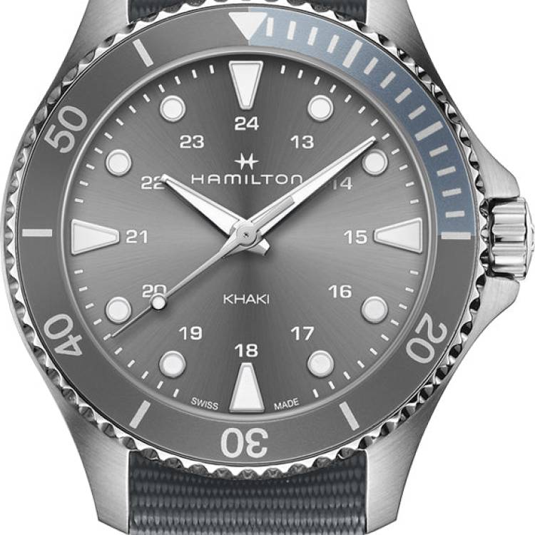 Hamilton Watch Khaki Navy Scuba Quartz - Grey