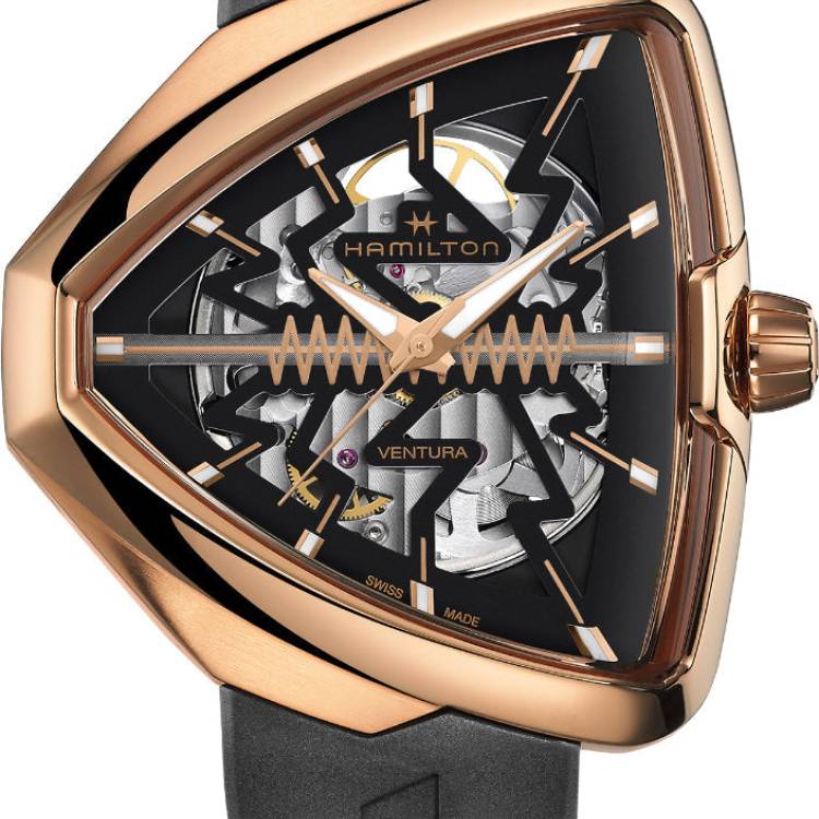 Hamilton Watch Ventura Elvis80 Skeleton Auto