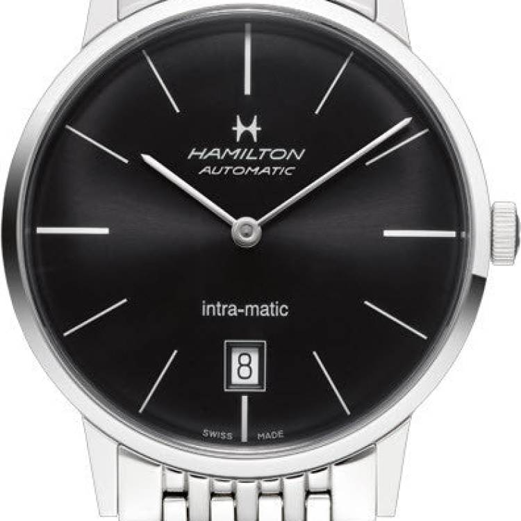 Hamilton Watch American Classic Intra-Matic Auto - Black
