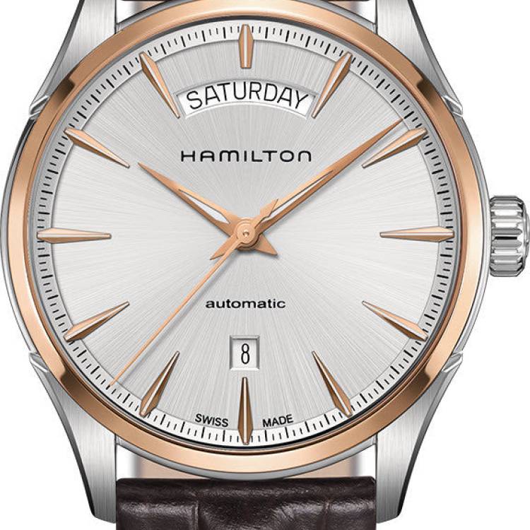 Hamilton Watch Jazzmaster Day Date - Silver