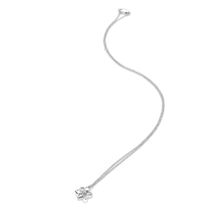 Hot Diamonds Diamond Amulets Sterling Silver Flower Pendant - Silver