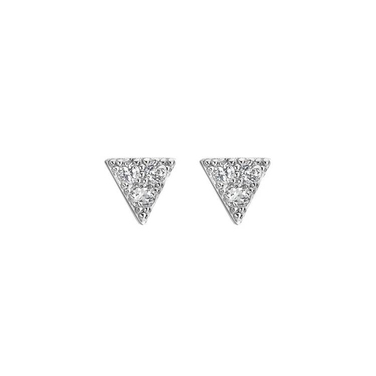 Hot Diamonds Sterling Silver White Topaz Stellar Earrings