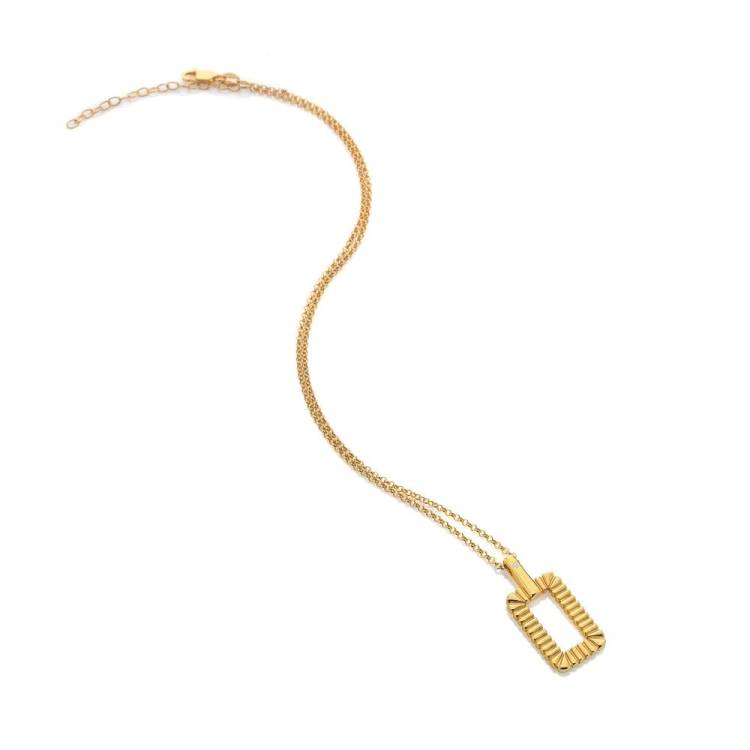 Hot Diamonds x Jac Jossa Gold Plated Sterling Silver Radiant Necklace