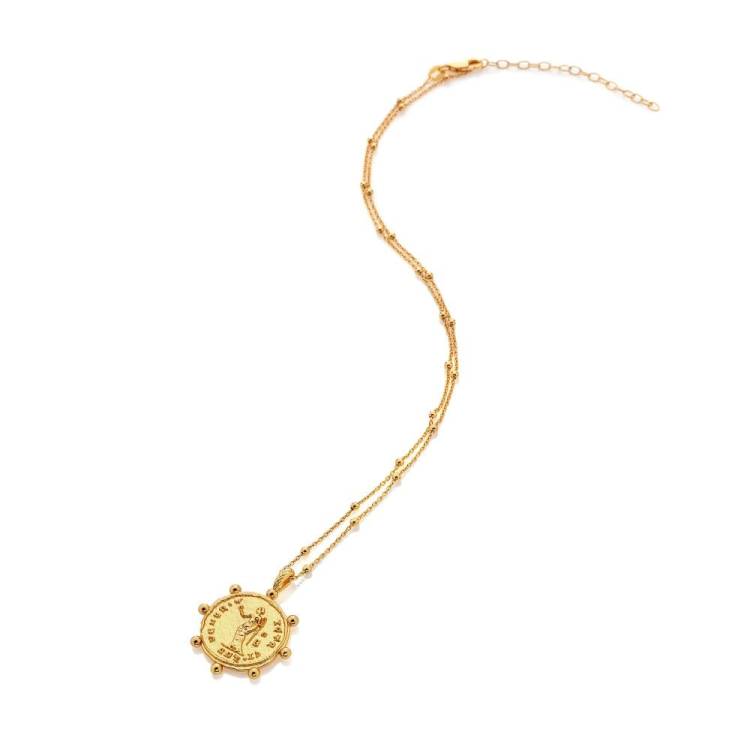 Hot Diamonds x Jac Jossa Gold Plated Sterling Silver Venus Necklace