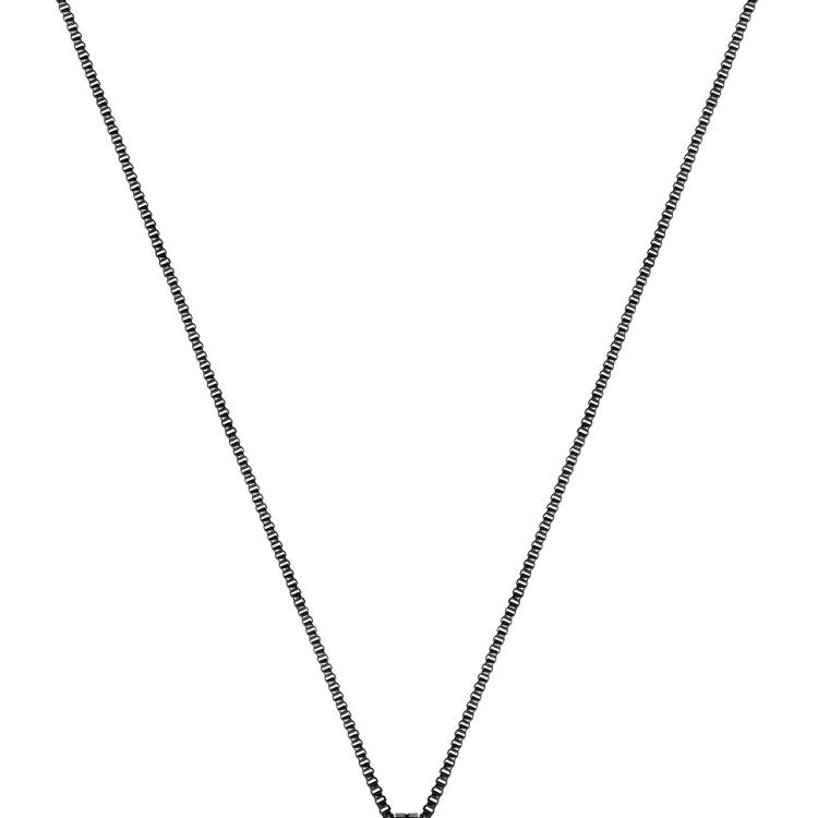 Boss Jewellery Black Iron Plated Pendant Necklace - Black
