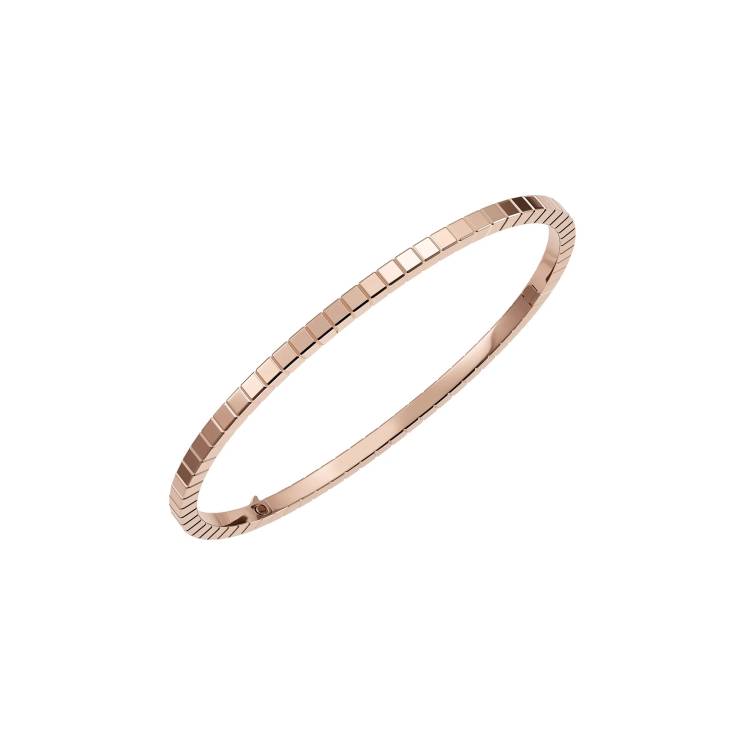 Chopard Ice Cube 18ct Rose Gold Bangle - L