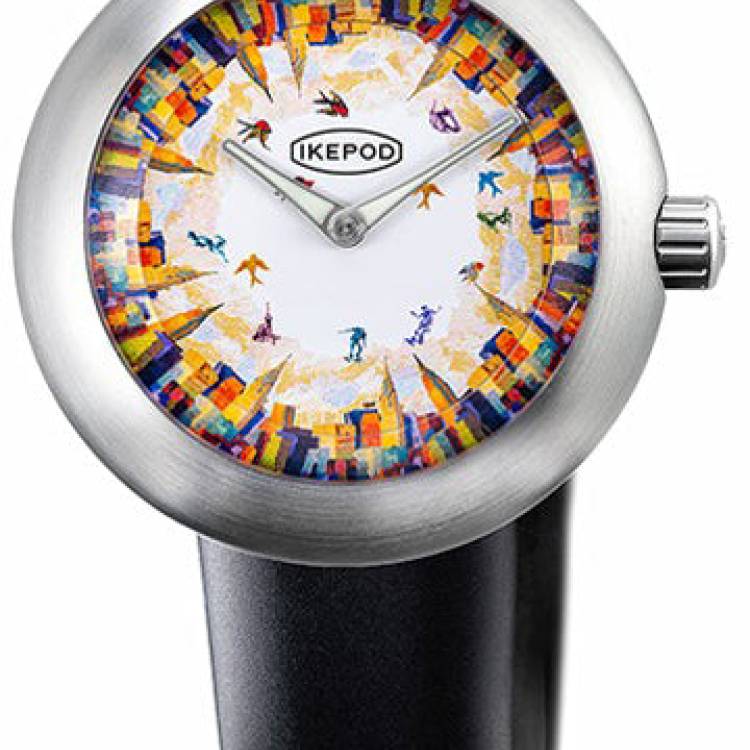 Ikepod Watch Megapod Skaters in the Sky Ikepod X Tom Christopher