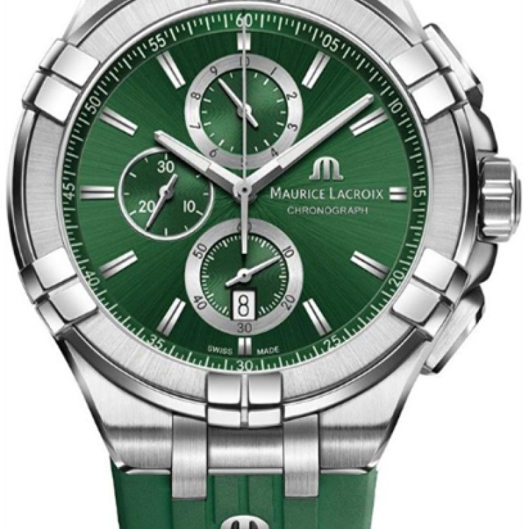Maurice Lacroix Watch Aikon Quartz Chronograph Green