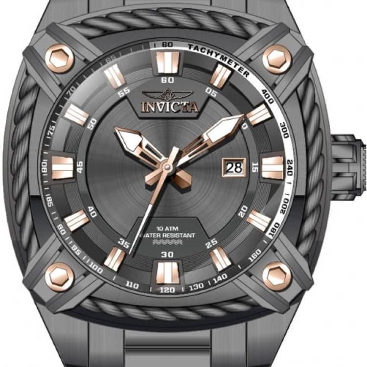 Invicta Watch Bolt Mens - Grey