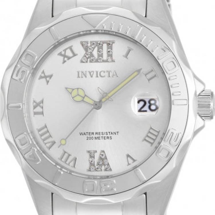 Invicta Watch Pro Diver Ladies - Silver
