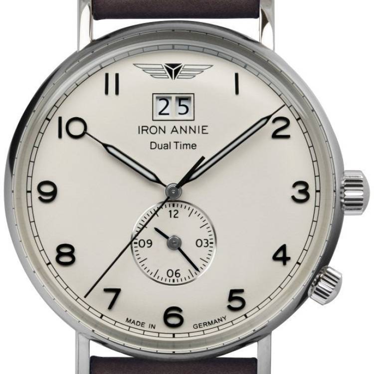 Iron Annie Watch Amazonas Impression Mens - Beige