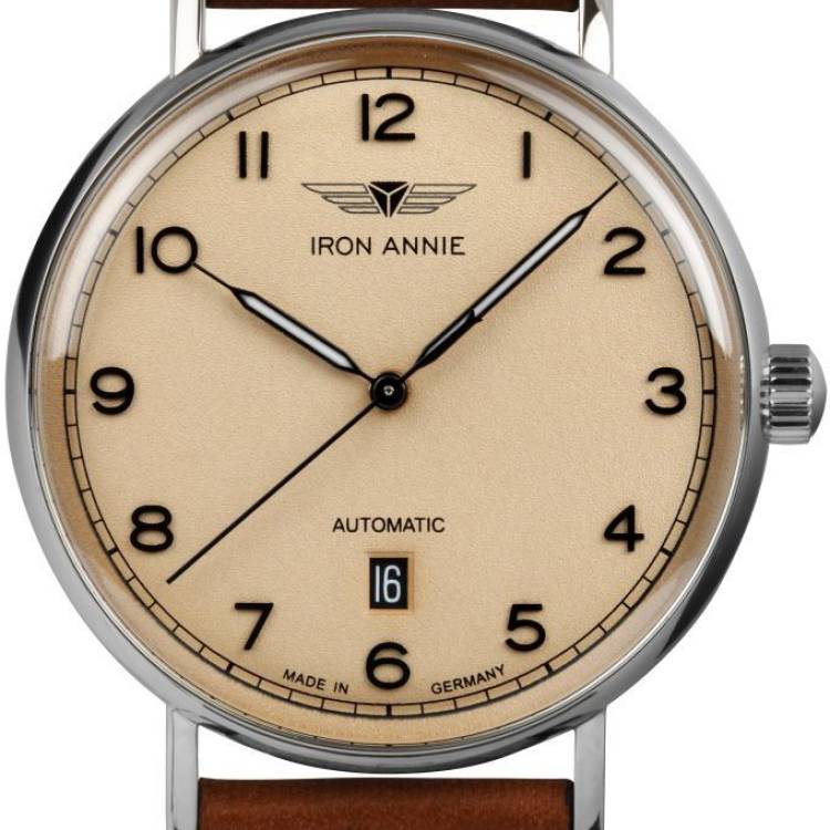 Iron Annie Watch Amazonas Impression Mens - Brown