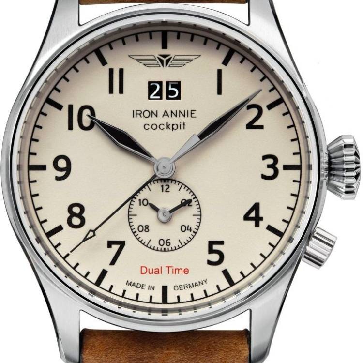 Iron Annie Watch Cockpit Mens - Beige