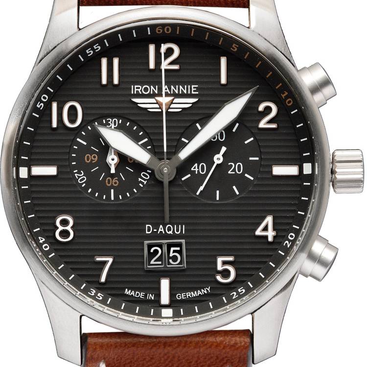 Iron Annie Watch D-Aqui Mens - Black