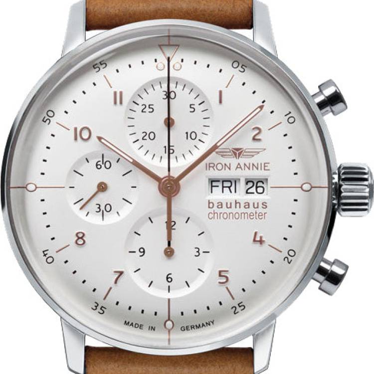 Iron Annie Watch Bauhaus Mens - Silver