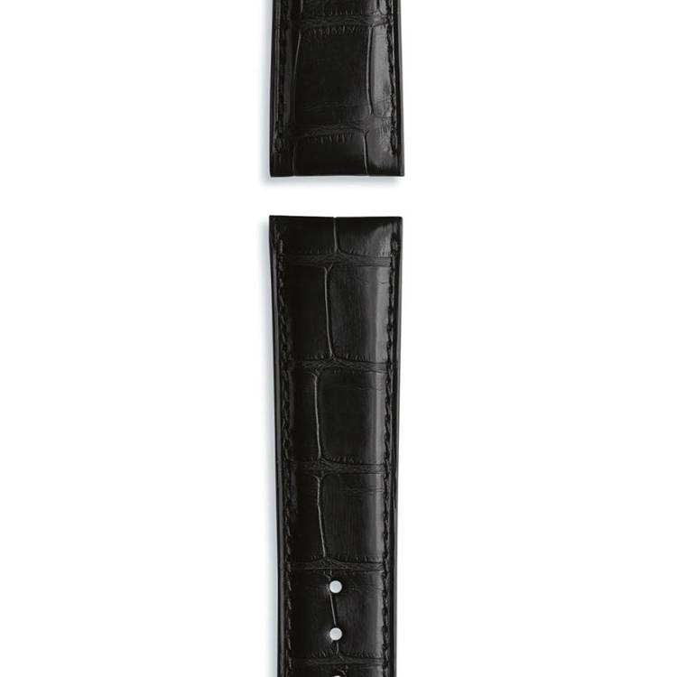 IWC Strap Aligator Black For Pin Buckle XL - Black