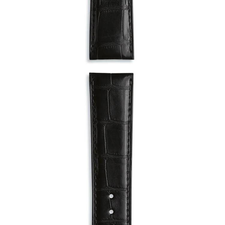 IWC Strap Aligator Black For Folding Clasp XS - Black