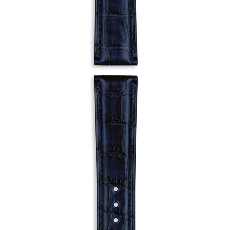 IWC Strap Alligator Blue For Pin Buckle - Blue