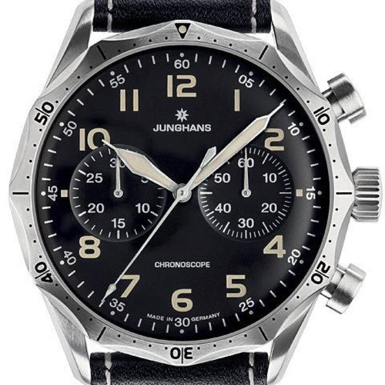 Junghans Watch Meister Pilot - Black