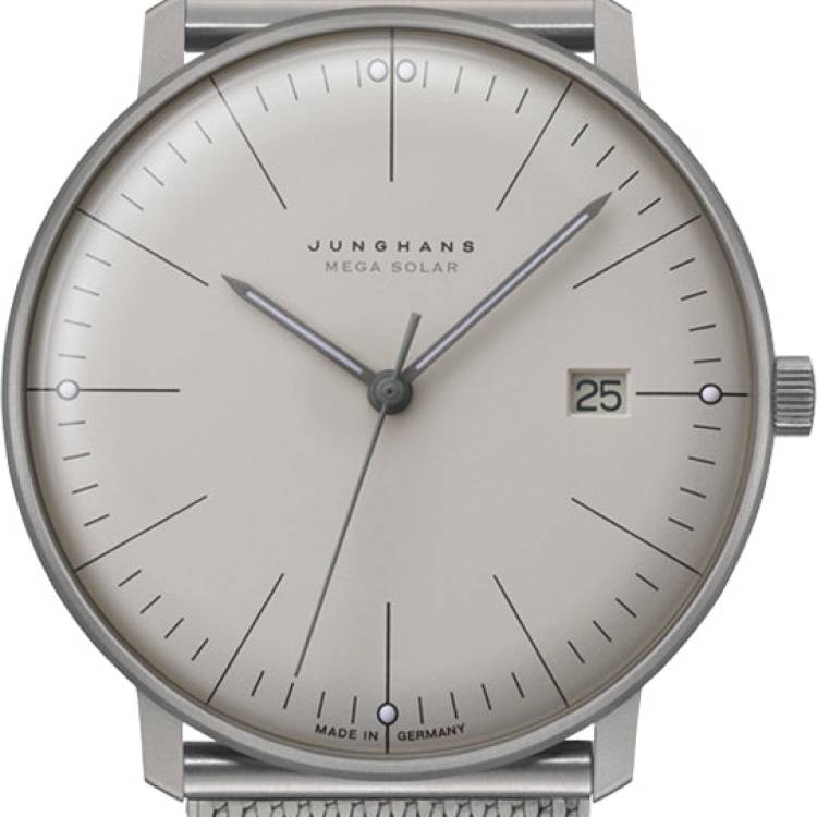 Junghans Watch Max Bill Mega Solar - Grey