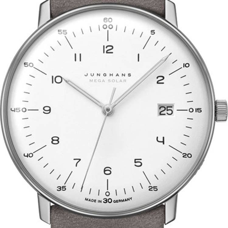 Junghans Watch Max Bill MEGA Solar - White