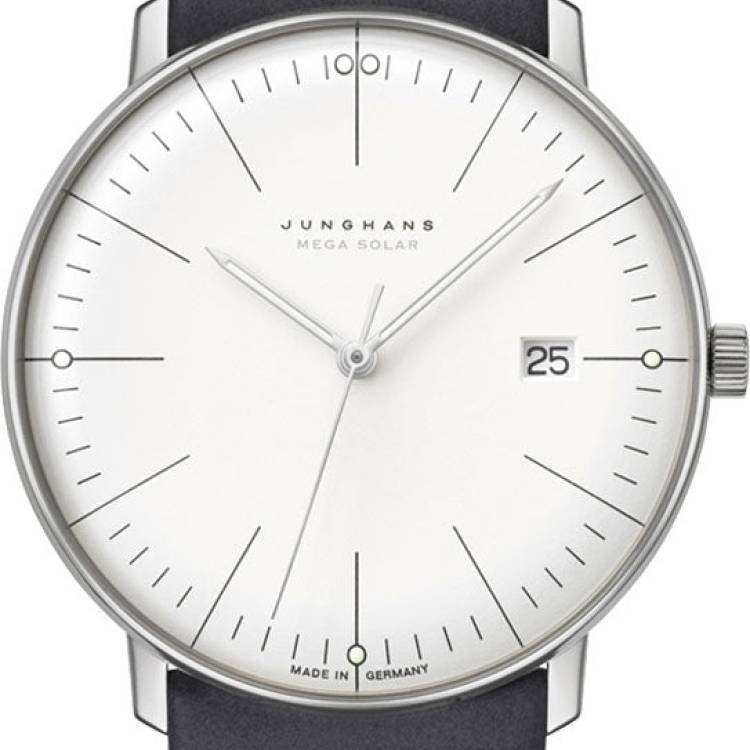 Junghans Watch Max Bill MEGA Solar - Silver