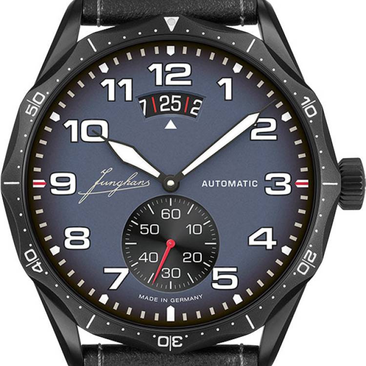 Junghans Watch Meister Pilot Automatic Navy Blue