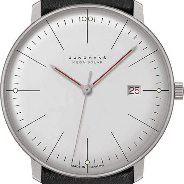 Junghans Watch Max Bill Mega Solar Bauhaus