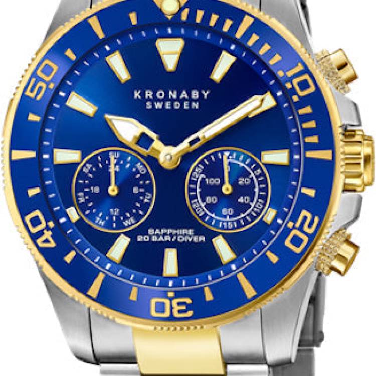 Kronaby Watch Divers Smartwatch Mens - Blue