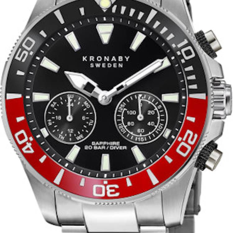 Kronaby Watch Diver Smartwatch - Black