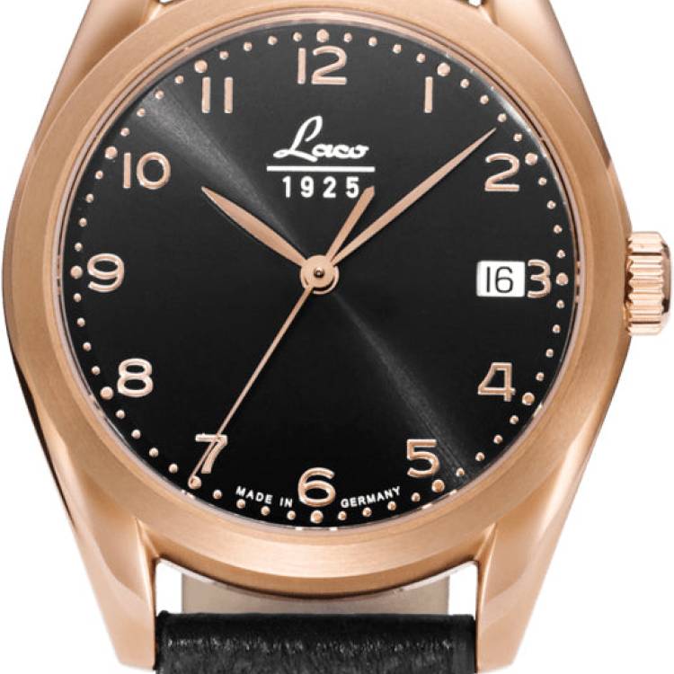Laco Watch Vintage Bordeaux - Black