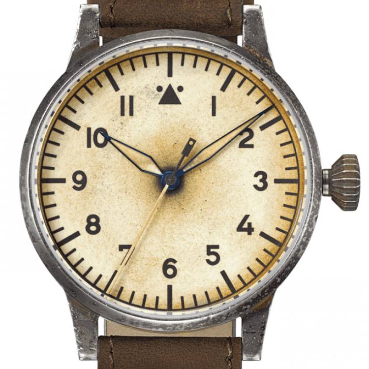Laco Watch Pilot Watch Original Venedig Erbstuck - Cream